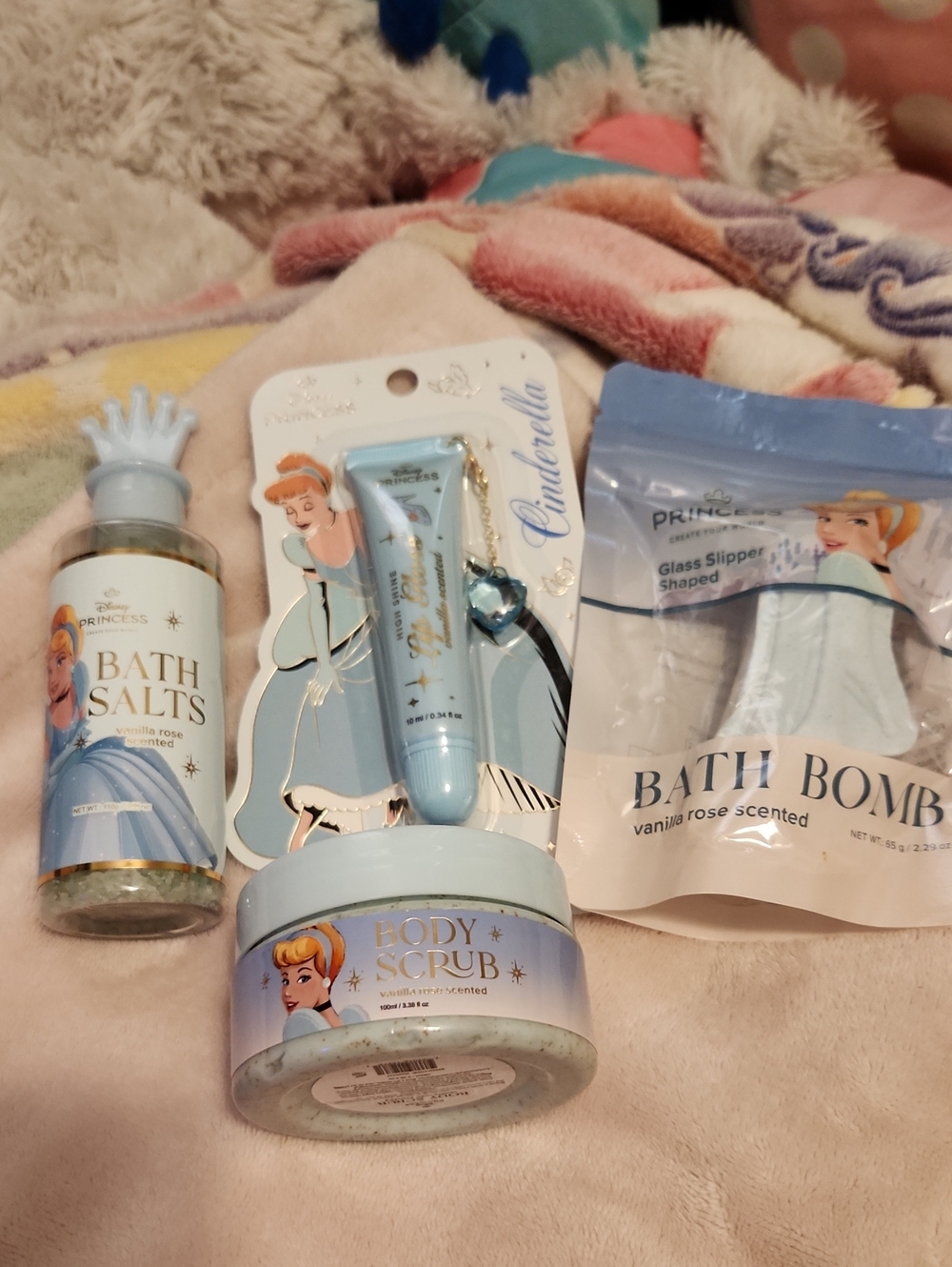 Disney Cinderella Light Blue Bath & Body Gift Set